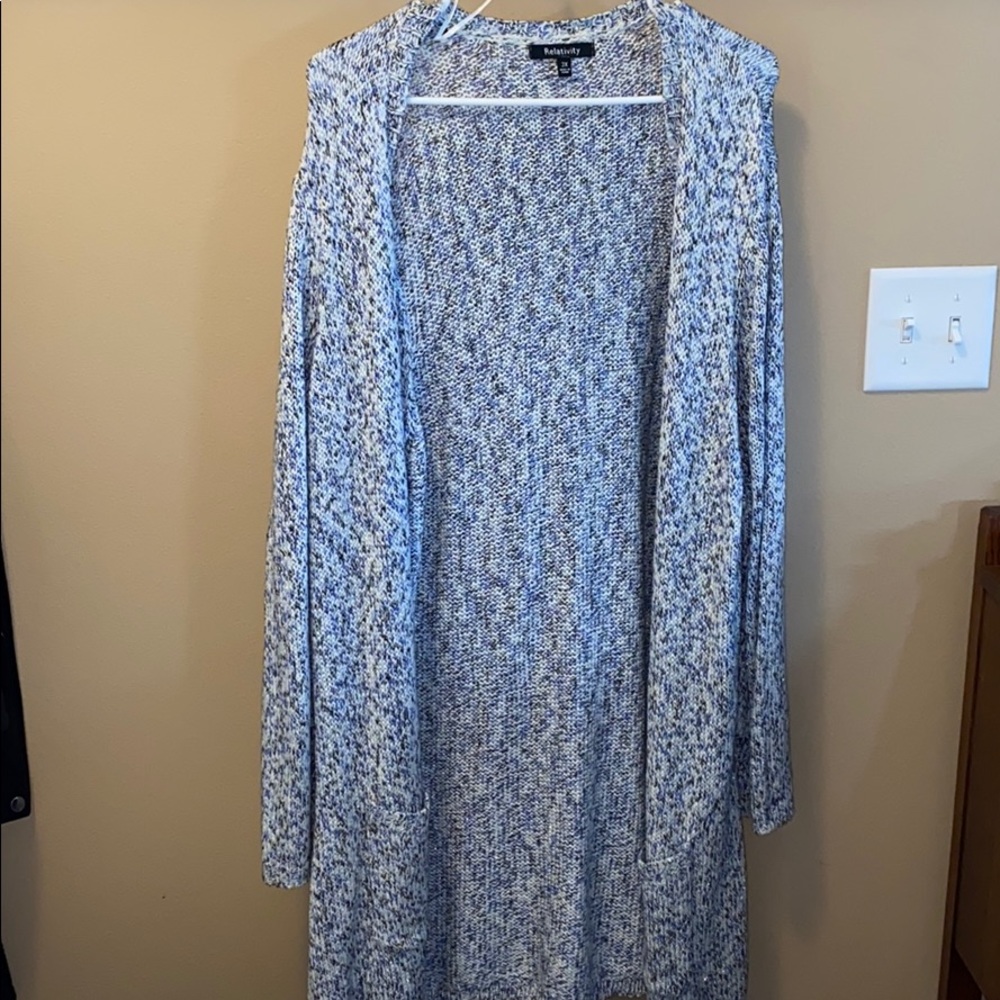 Relativity cardigan! Like new size 3x